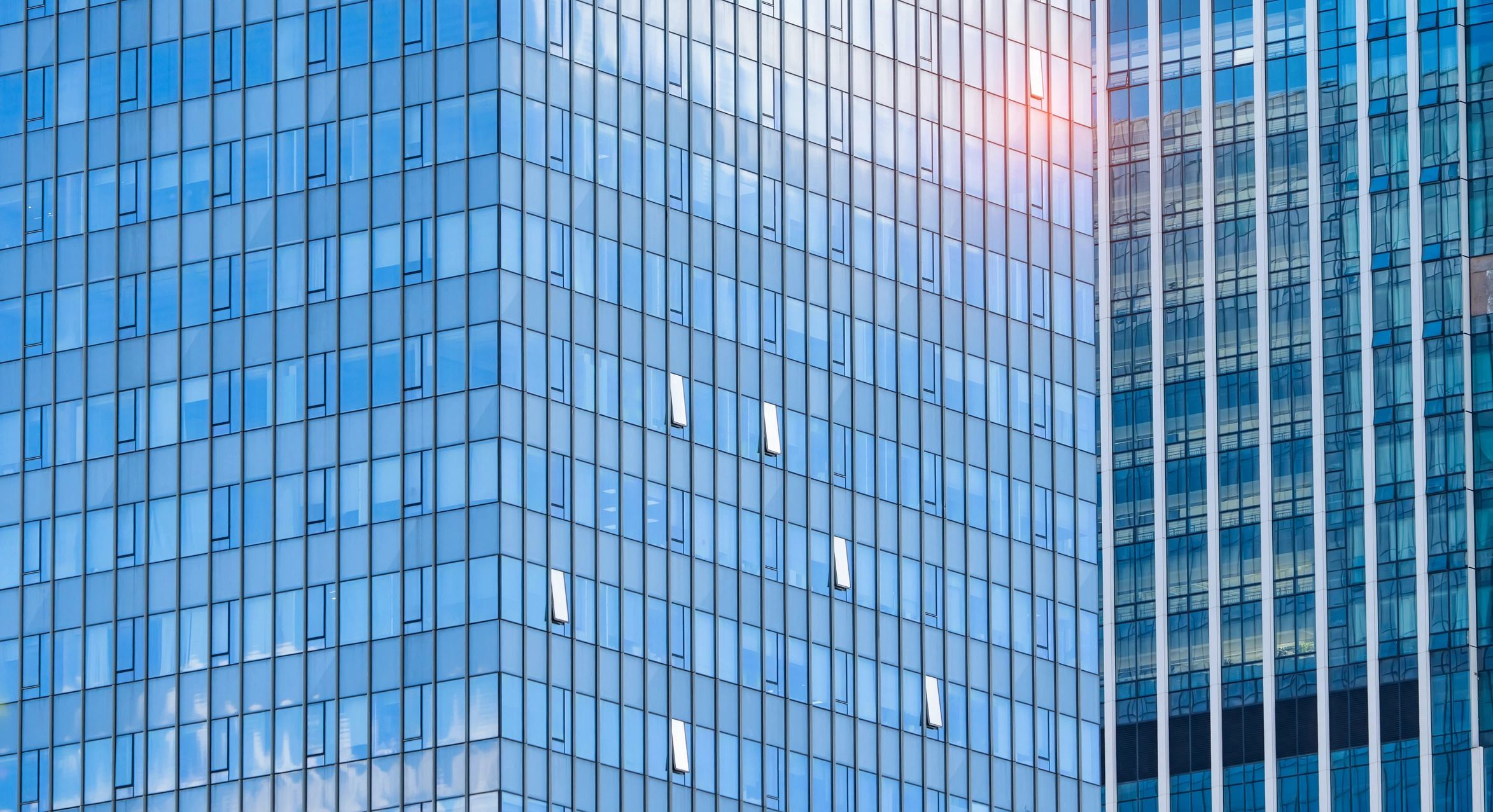 Modern commercial office building exterior